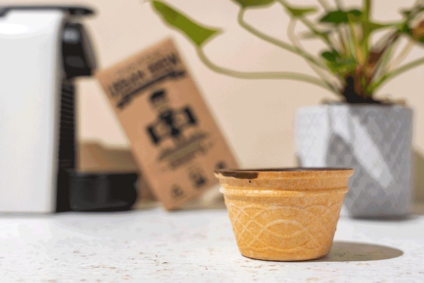 Find Out Whats Up With Our Brand New Waffle Cup