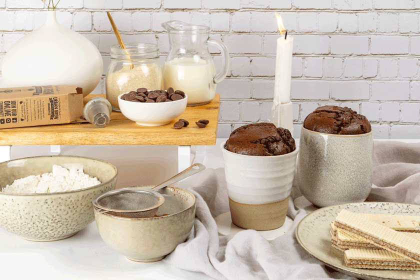 Fudgy Mocha Mug Cake