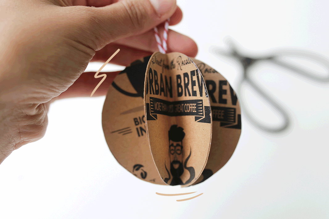 Upcycled Craft Christmas Decorations