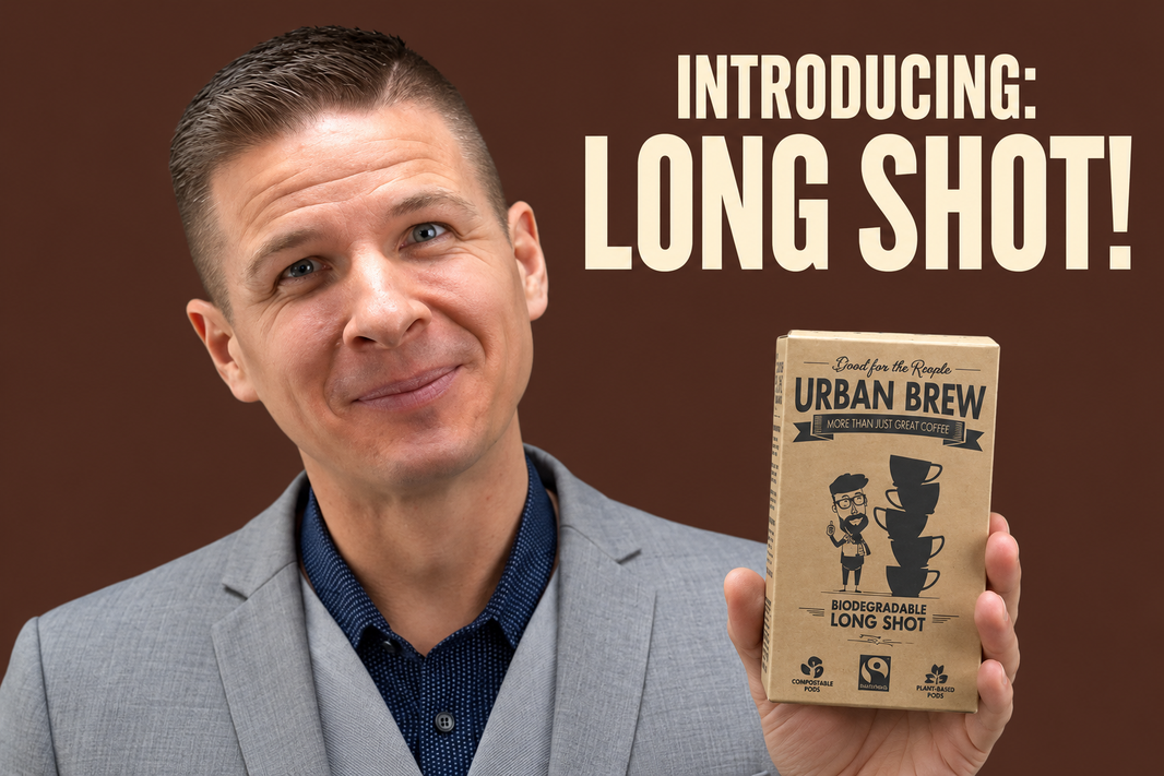 At long last, we give you our brand-new pod, the Long Shot!
