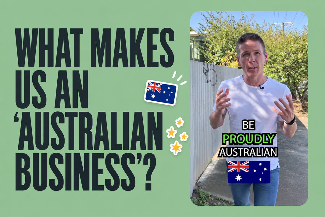 What makes us an 'Australian business'?