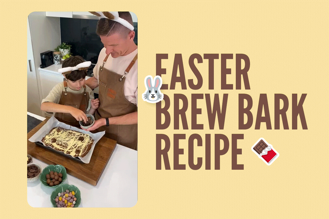 Coffee Easter Bark with UB Brew Bars | Urban Brew