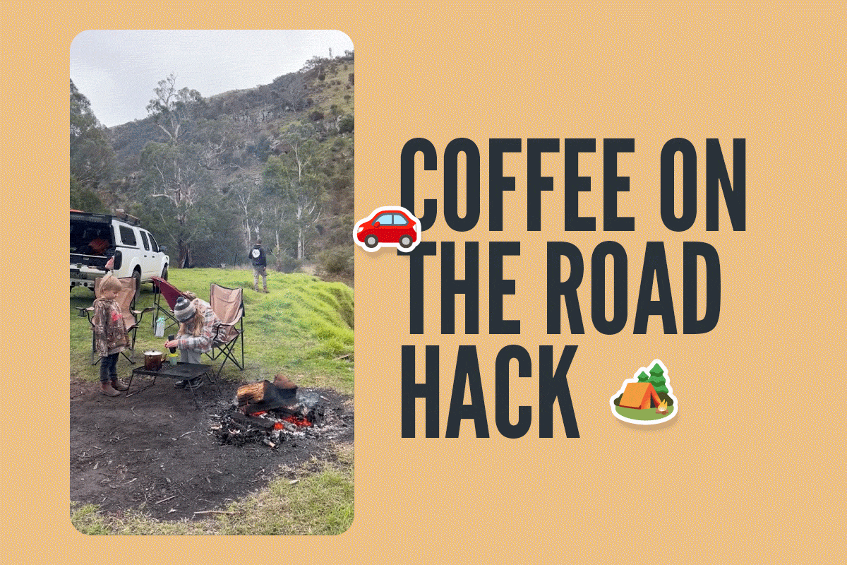 Urban Brew Minipresso Coffee on the road